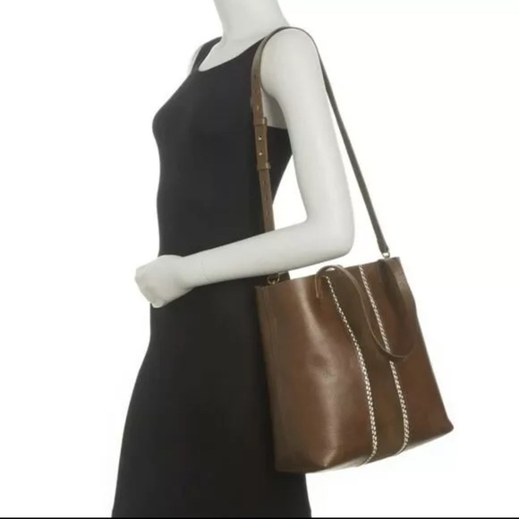 NEW Madewell Medium Transport Tote: Suede Inset Edition - Picture 2 of 7